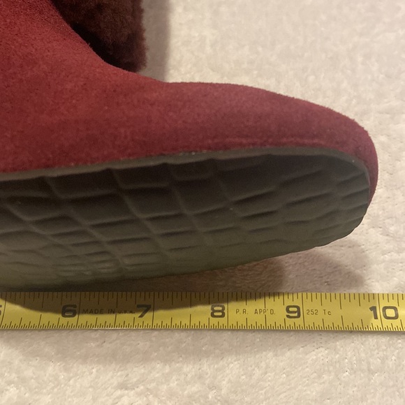 NEW ROCKPORT HELENA CUFFED BOOTIE Size 9 Color Wine - Picture 8 of 16